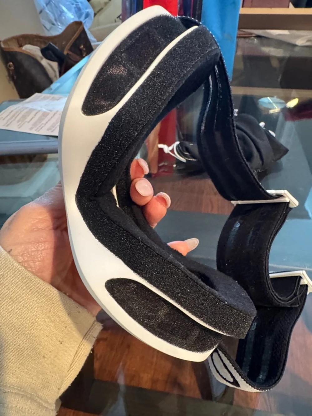 Giro White Frame Ski Goggles with Amber/Brown Lens